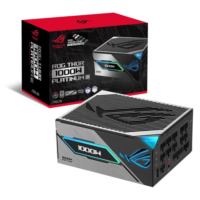 ASUS ROG -THOR-1000P3-GAMING-E power supply unit 1000 W 20+4 pin ATX ATX Black
