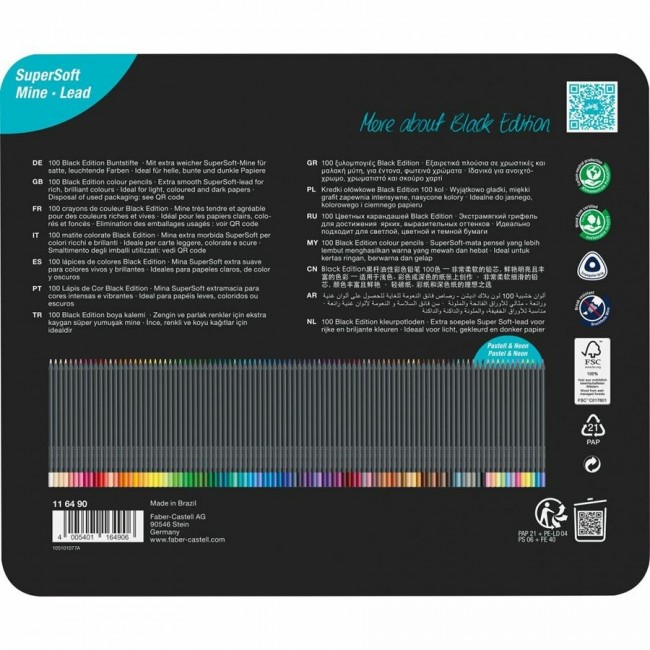 Faber-Castell 116490 colour pencil Assorted colours 100 pc(s)
