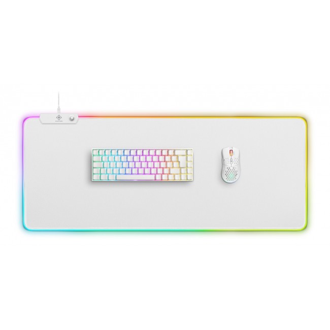 Deltaco Gaming GAM-079-W mouse pad Gaming mouse pad White