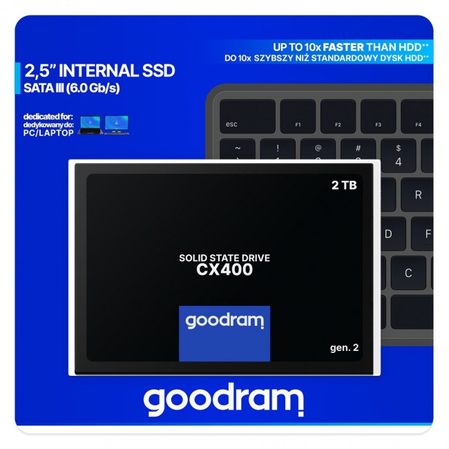 Goodram CX400 SSDPR-CX400-02T-G2 2.05 TB 2.5