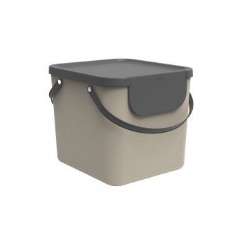 ROTHO Albula Cappuccino - waste sorting container - 40l