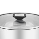 Resto Kitchenware Anser 4.4 L Round Black, Stainless steel