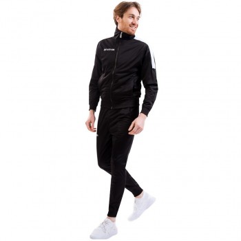 Givova Tuta Revolution Tracksuit Black & White TR033 1003 L