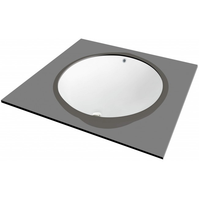 Ceramic undercounter washbasin