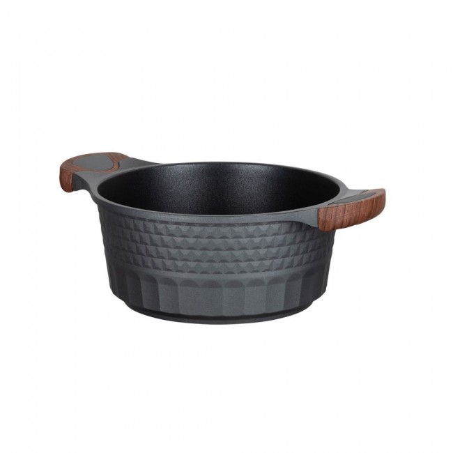 Resto Kitchenware Capella 2.6 L Round Black, Wood