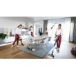 Bosch BSS711W stick vacuum/electric broom Battery Dry Bagless 0.3 L Black, Silver, White