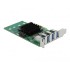 DeLOCK PCI Express x4 Card to 4 x external USB 3.0 Quad Channel - Low Profile Form Factor
