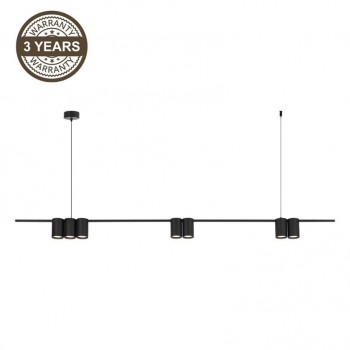 Pendant light PORI 7xGU10 ML0370 black