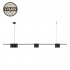 Pendant light PORI 7xGU10 ML0370 black