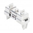 Intellinet 1U Tool-Free Rack Mount Clip (12-Pack), Innovative Solution to Easily Mount 1U Cabinet Accessories in a 10