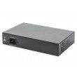 Digitus DN-95140 network switch Unmanaged Gigabit Ethernet (10/100/1000) Power over Ethernet (PoE) Black, Silver