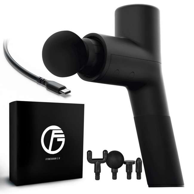 Extralink Massage Gymgun Fit 2.0 Lite | Massage gun | 4 heads, 6 modes