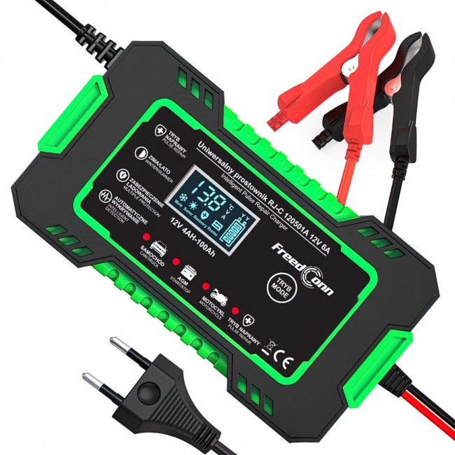 FreedConn RJ-C 120501A 12V, 6A battery charger