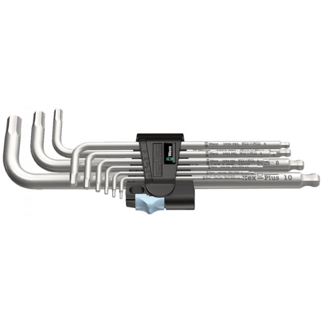 Wera 05073544001 hex key L-shaped hex key set Metric 9 pc(s)