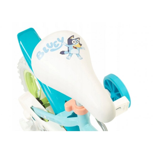 TOIMSA children's bicycle Bluey 12 Blue and lime blue