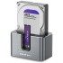 Qoltec 52631 HDD SSD doscking station | SATA | M.2 NVMe | cloning | USB-C | 10Gb/s | 28TB