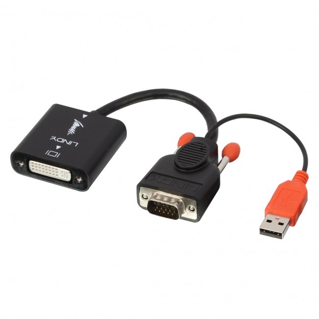 Lindy VGA to DVI-D Converter Lindy VGA to DVI-D Converter