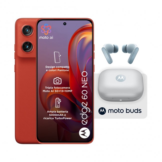 Motorola edge 60 neo + Moto Buds PG38C05749 16.1 cm (6.36