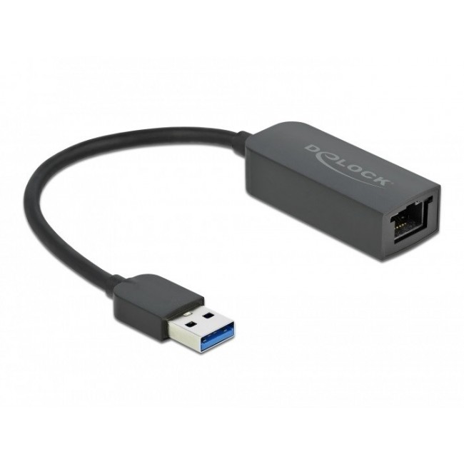DeLOCK Adapter USB Type-A male to 2.5 Gigabit LAN compact