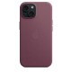 Apple iPhone 15 FineWoven Case with MagSafe - Mulberry Apple iPhone 15 FineWoven Case with MagSafe - Mulberry
