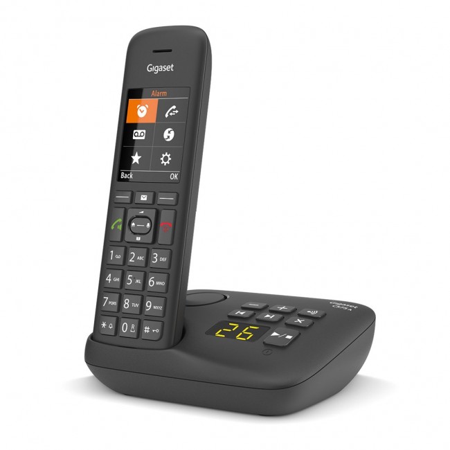 Gigaset C575A Analog/DECT telephone Caller ID Black Gigaset C575A Analog/DECT telephone Caller ID Black