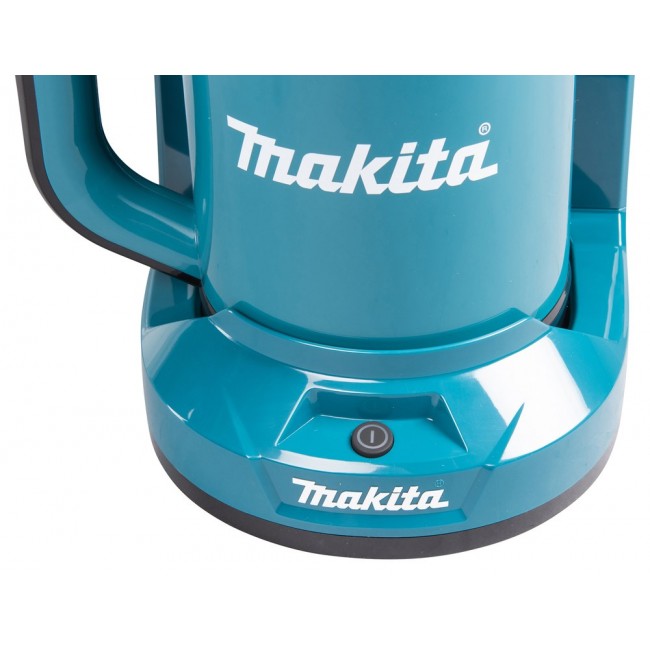 Makita KT001GZ electric kettle 0.8 L Black, Blue