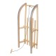 GreenBlue wooden sled, classic, with cord, up to 100 kg, GB153 GreenBlue wooden sled, classic, with cord, up to 100 kg, GB153