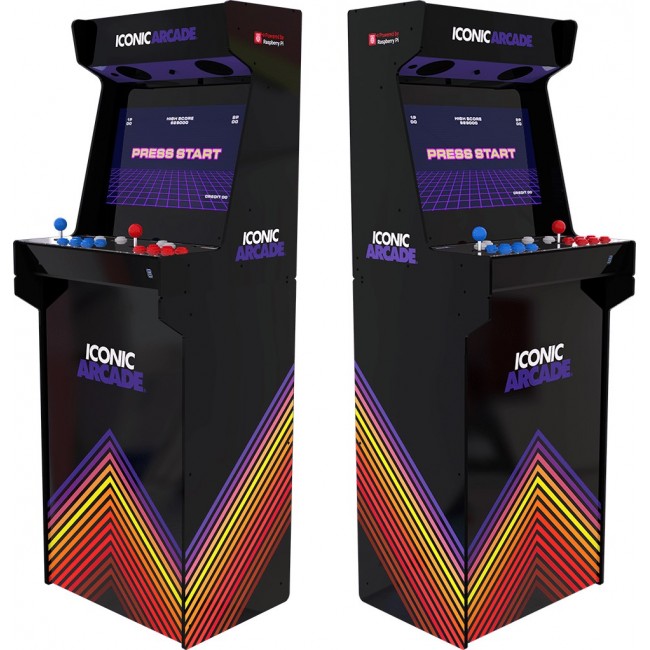 Iconic Arcade Arcade Cabinet Wi-Fi Multicolour