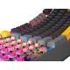 GENESIS Thor 230 TKL keyboard Gaming USB + RF Wireless + Bluetooth QWERTY Black, Grey, Orange
