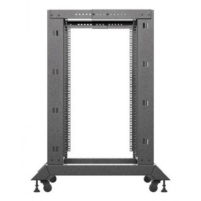 OPEN RACK 18U 600X800 BLACK LANBERG