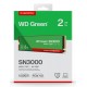 Western Digital Green WD SN3000 NVMe SSD POWERED BY SANDISK 2 TB