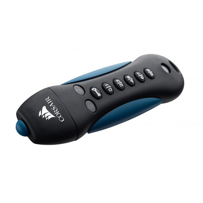 Corsair Padlock 3 USB flash drive 128 GB USB Type-A 3.2 Gen 1 (3.1 Gen 1) Black, Blue