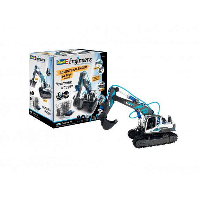 Revell Engineers Excavator Advent Calendar Revell Engineers Excavator Advent Calendar