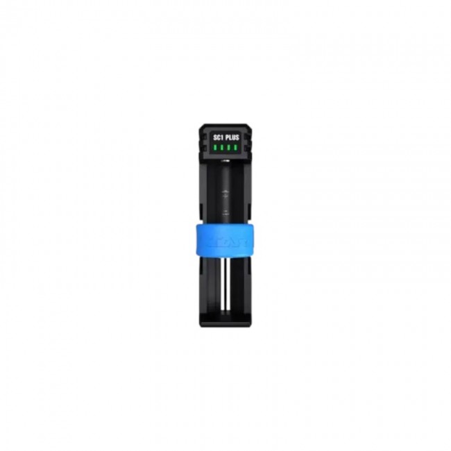 Fast charger to batteries 3.7V/1.2V XTAR SC1+ USB-C power bank