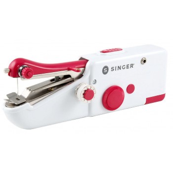 SINGER Stitch Sew Quick Mini mechanical sewing machine AA Battery White