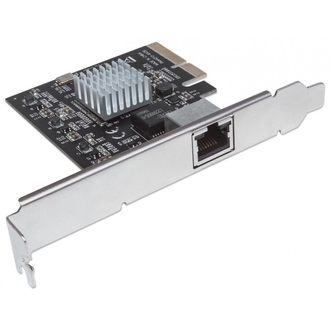 Intellinet 10 Gigabit PCI Express Network Card, 10GBASE-T, 5GBASE-T, 2.5GBASE-T, 1-Port PCI Express 2.0 Intellinet 10 Gigabit PCI Express Network Card, 10GBASE-T, 5GBASE-T, 2.5GBASE-T, 1-Port PCI Express 2.0