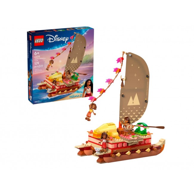 LEGO DISNEY 43270 Moana's Adventure Canoe LEGO DISNEY 43270 Moana's Adventure Canoe