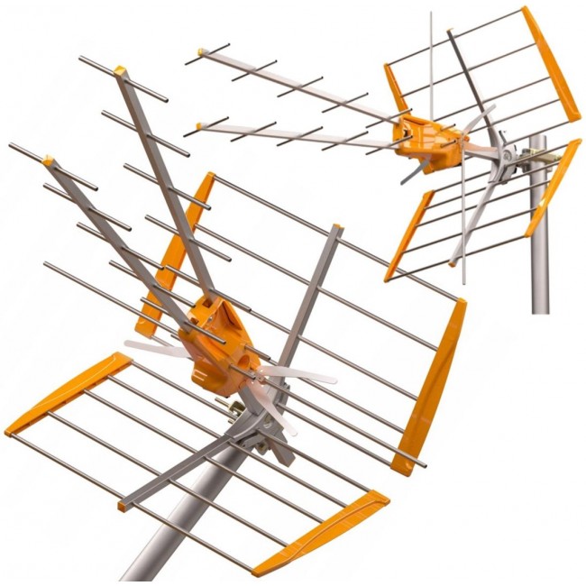Antenna Televes V+ MIX DVB-T2 U/V ref.149011 with amplifier Antenna Televes V+ MIX DVB-T2 U/V ref.149011 with amplifier