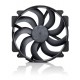 NF-A14x25r G2 PWM chromax.black - Next-gen round 140mm fan (black)