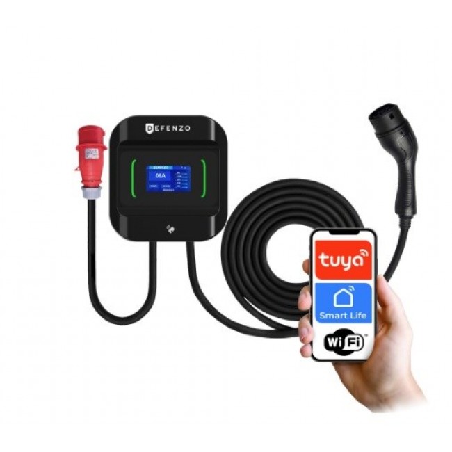 DEFENZO WALLBOX PRO AC22 SMART ELECTRIC CAR CHARGER