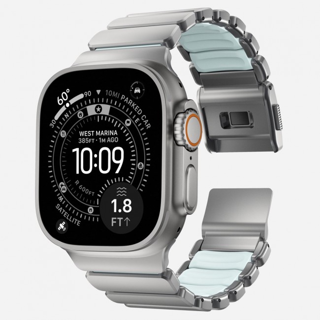 Nomad NM009902858 smart wearable accessory Band Natural Titanium