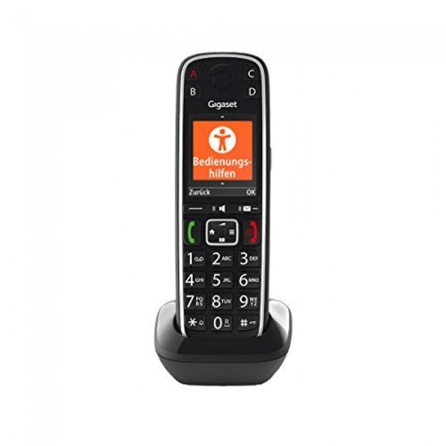 Gigaset E720HX Analog/DECT telephone Caller ID Black