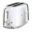 toaster 4 slices chrome