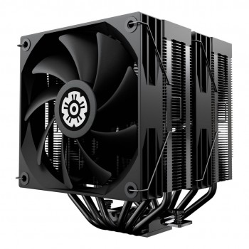 Enermax ETS-TD60D computer cooling system Processor Air cooler 12 cm Black