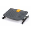 BakkerElkhuizen Pro 959 Footrest Black, Gray, Orange