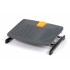 BakkerElkhuizen Pro 959 Footrest Black, Gray, Orange