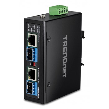 Trendnet TI-BF22SFP network media converter 1000 Mbit/s Black