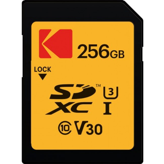 Kodak EKMSD256GXC10HPRK memory card 256 GB SDXC UHS-I Class 10