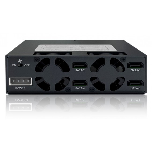 Icy Dock MB994SP-4SB-1 drive bay panel 13.3 cm (5.25 Icy Dock MB994SP-4SB-1 drive bay panel 13.3 cm (5.25