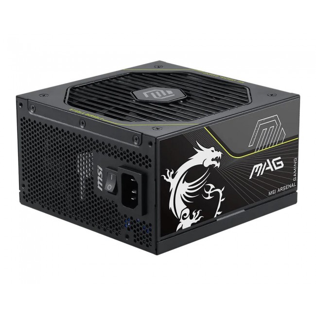 Zasilacz MSI MAG A1000PLS PCIE5 1000W 135mm 80plus Platinum aPFC